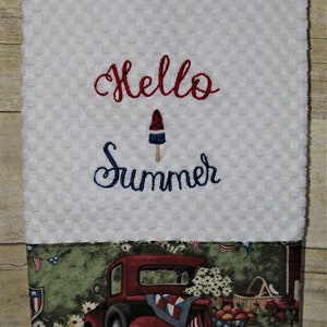 VINTAGE Hand Towel
