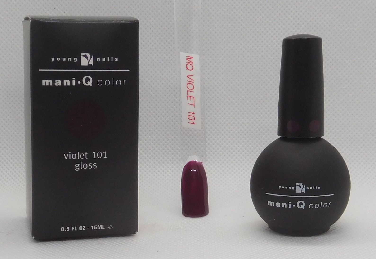 Young Nails Maniq Color Gel Polish 'violet 101' NEW Etsy
