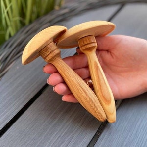 Darning Mushroom for Clothing Repair, Traditional wooden darning Mushroom, Darning Tool, Small loom, Mending Mushroom, Gift for Mom, Sewing
