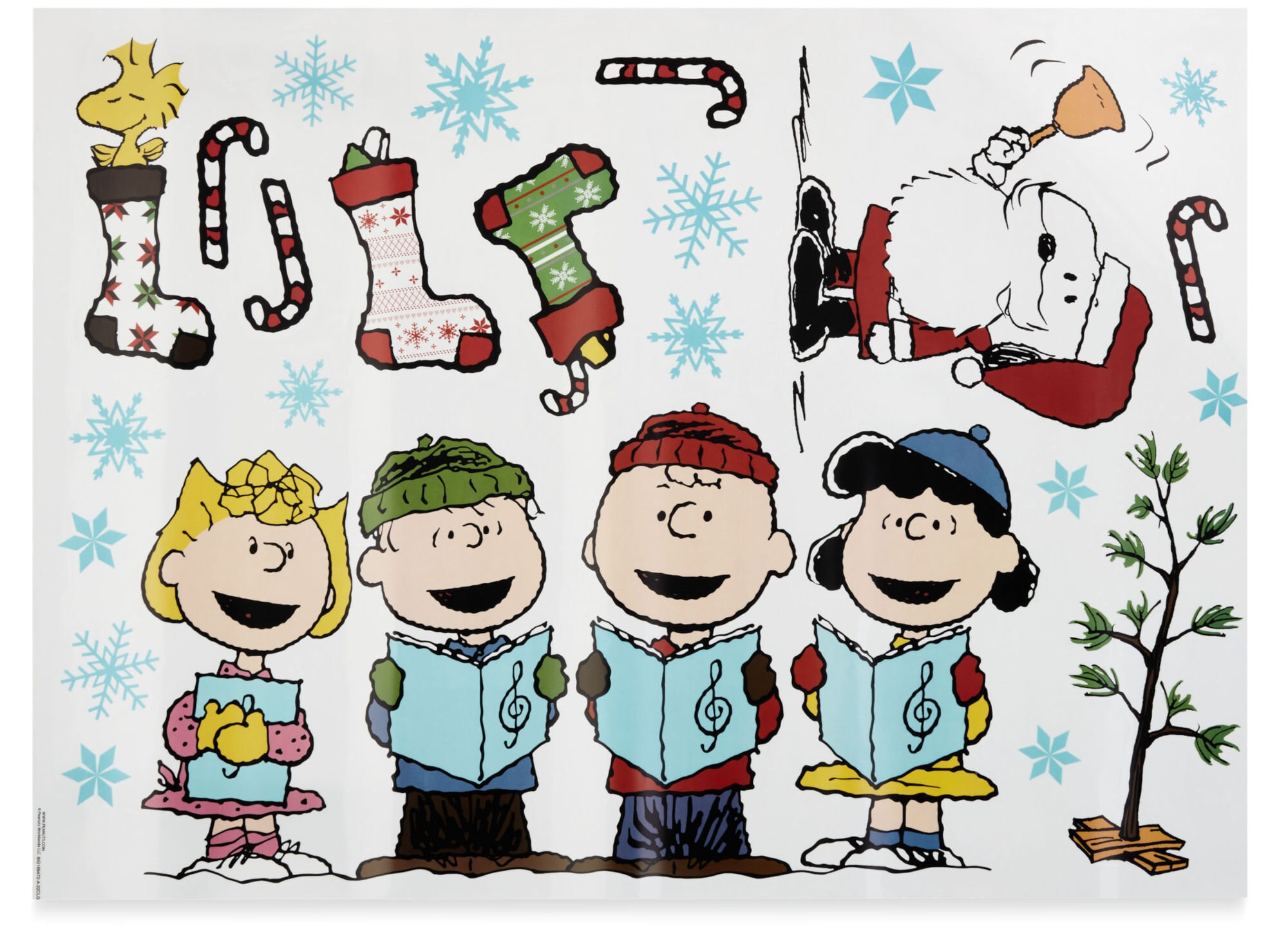 Peanuts Christmas Window Clings for Windows, Mirrors or Craft Supply to Decoupage Onto Anything 1 Sheet 27.5 in X 19.75 in Licensed Product - Etsy peanuts-christmas-window-clings-for-windows-mirrors-or-craft-supply-to-decoupage-onto-anything-1-sheet-27-5-in-x-19-75-in-licensed-product-etsy