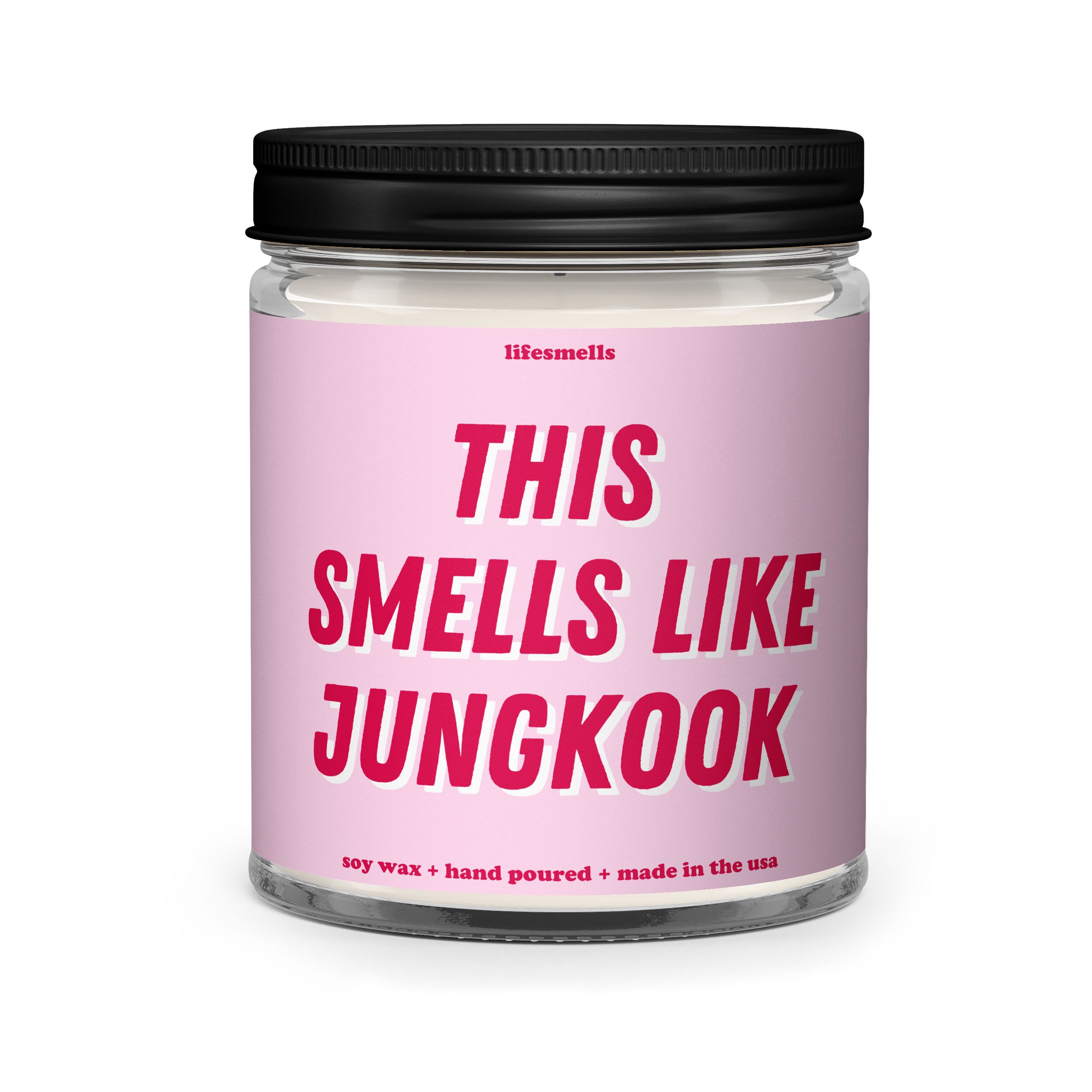 Smells Like Jungkook Gift for BTS Army BTS Fan Gift Candle Etsy