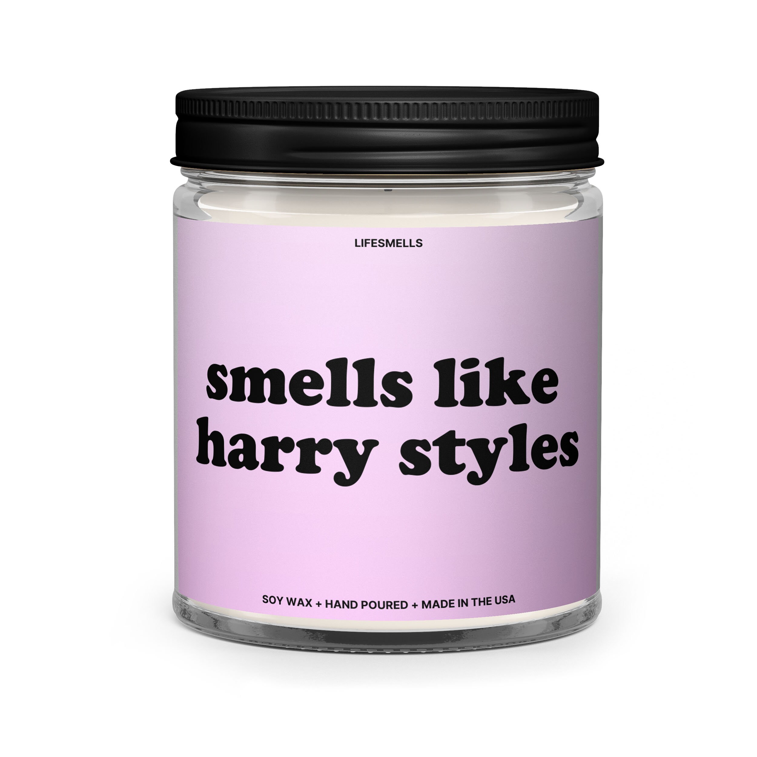 Smells Like Harry Styles Candle One Direction Gift One Etsy