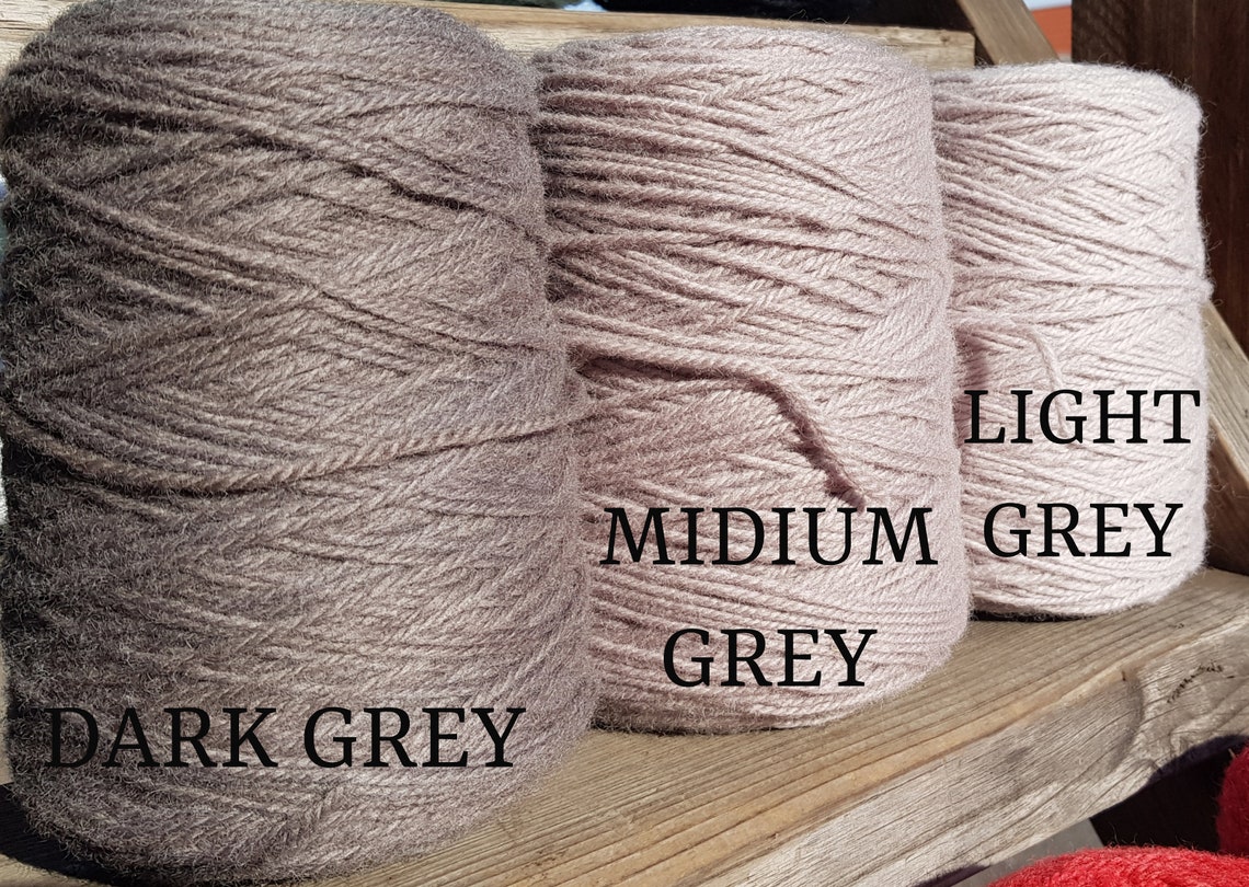 500gr New Zealand Dyed Wool Yarn On Cone Dyed NZ Wool Yarn Etsy