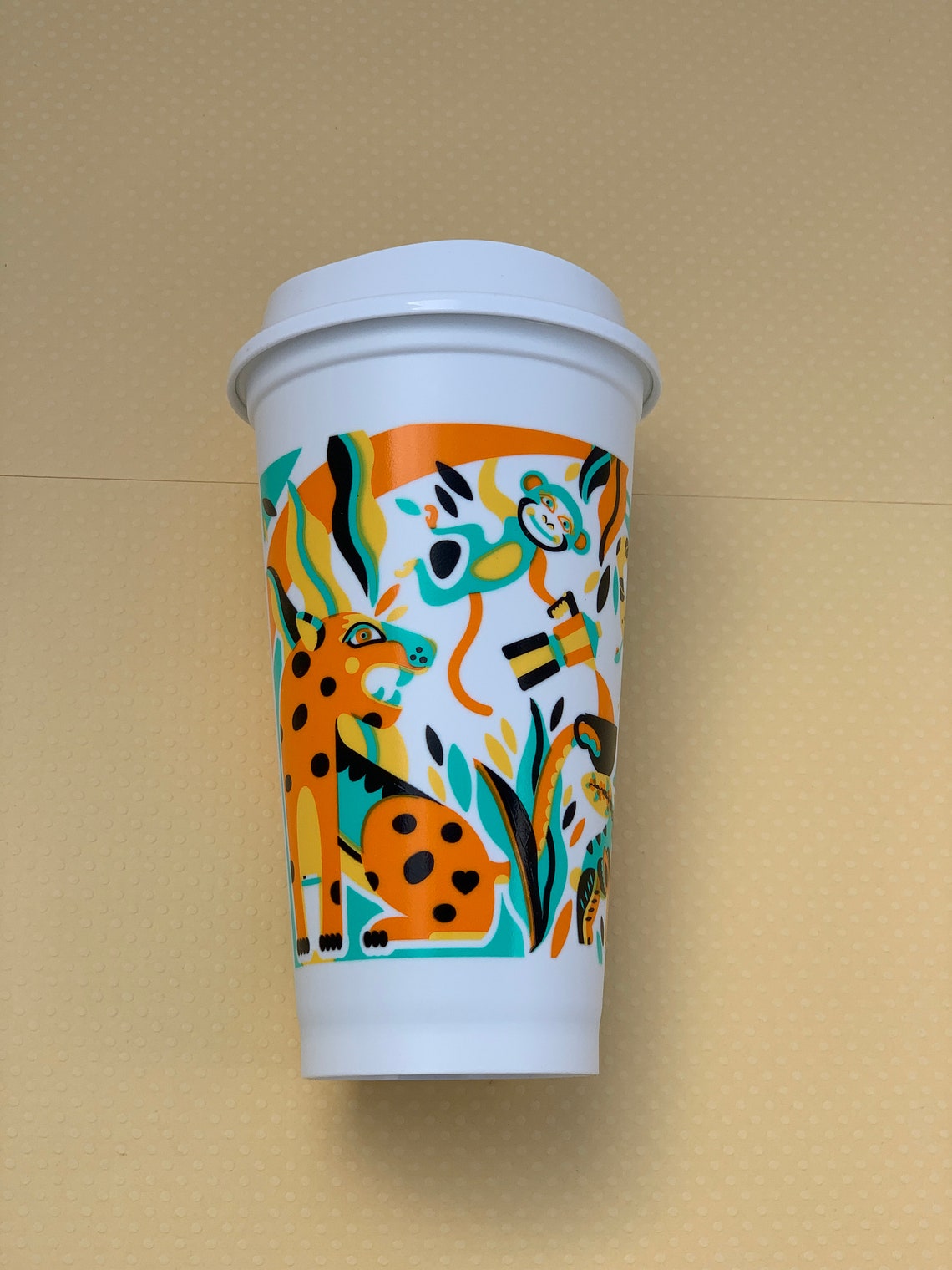 Starbucks Mexico Release Alebrije Art by Lourdes Villagoméz Etsy