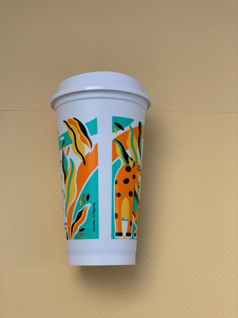 Starbucks Mexico Release Alebrije Art by Lourdes Villagoméz Etsy