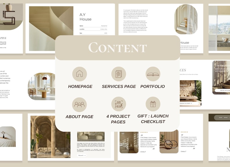 What’s included in the Wix website template package – sections, pages, customization guide, and launch check-list