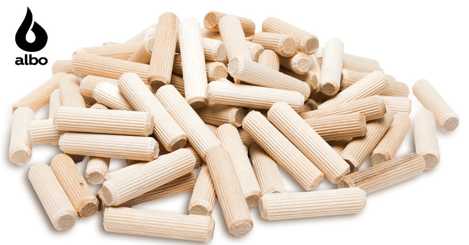 Wooden Dowel Pins 10mm x 50mm Fluted Wood Dowels Rods 200 Etsy