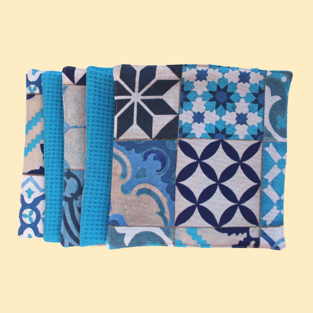 Essuie-Tout Lavable - Imprimé Côtelé Pipoka