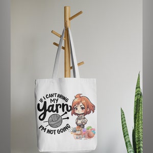 Crafting On-the-Go: If I Can&#39;t Bring My Yarn Tote Bag