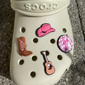 Crocs Charms Girly, Country Croc Jibbitz, Anstecker, Schuh Charm Musik, Croc Pins Set, Clog Dekoration, Clogs Schuhdekoration, Crocs Tuning Bild 5