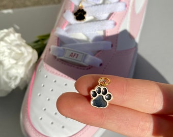 Schuh Anhänger Hund, Schnürsenkel Dekoration, Charms Pfote, Shoe Charms, Schuhkette, Ketten Anhänger, Anhänger Tier, Shoe Tag, Air Force 1