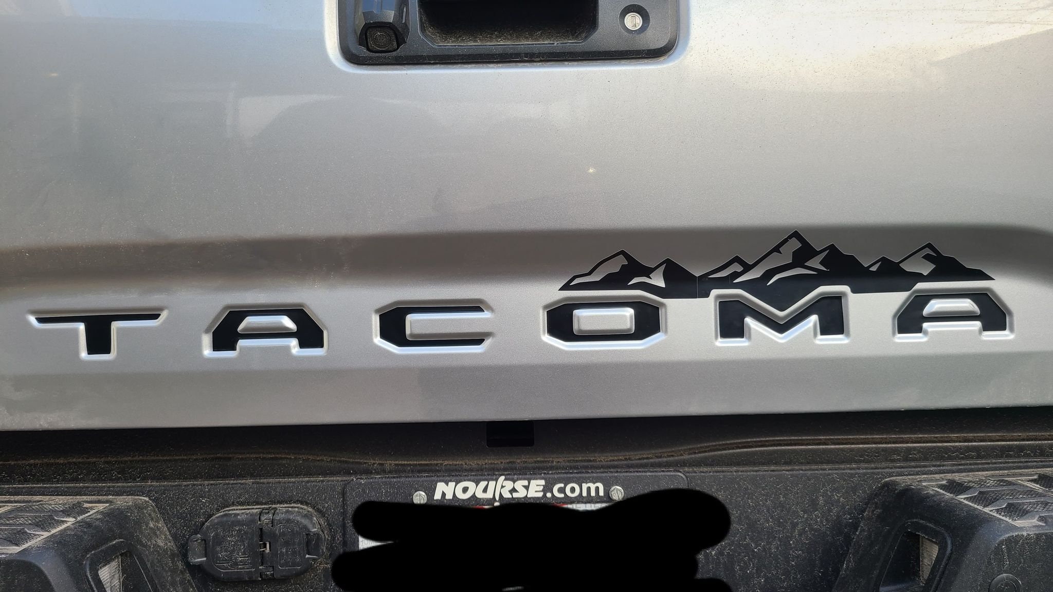 Toyota 3rd Gen Tailgate Letter Insert Etsy