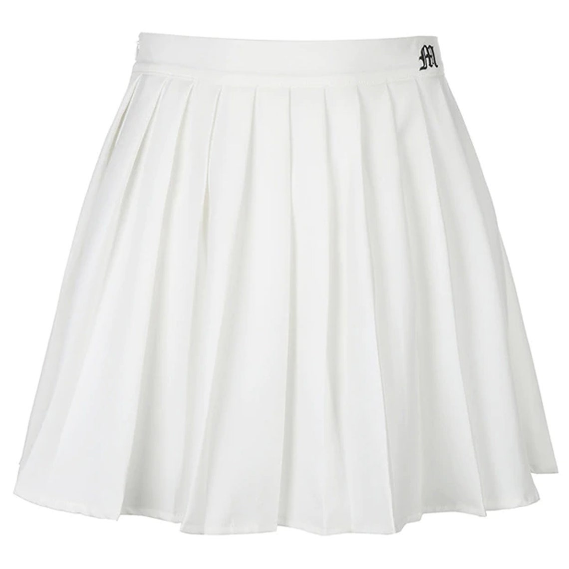2021 Women's Elastic White Pleated Skorts Stretchable Etsy
