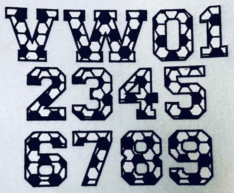 Soccer Alphabet Etsy