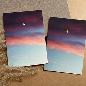 Carte pliante de deuil (1 pièce) B-stock **Avec des défauts à peine visibles** Carton recyclé