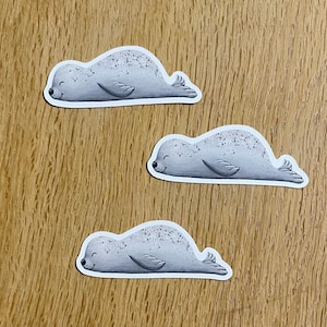 Little seal stickers | 7cm | Matt | vinyl