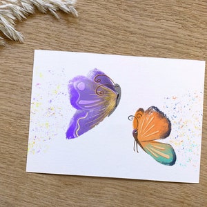 Jij mooiste vlinder - ansichtkaart | Fijn kunstpapier
