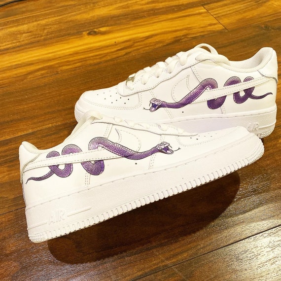 snake air force 1 custom