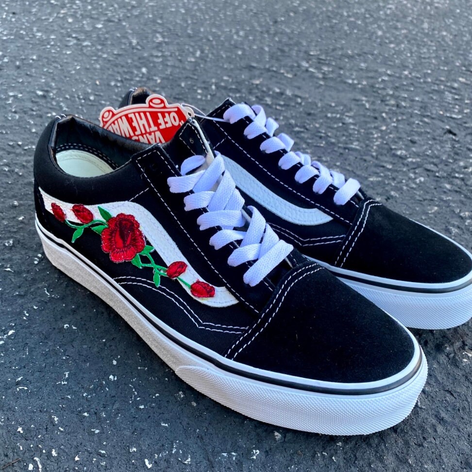 Vans Old Skool Rose - Etsy