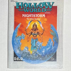 Hollow World Nightstorm, Factory Sealed, D&D, TSR, Dungeons and Dragons