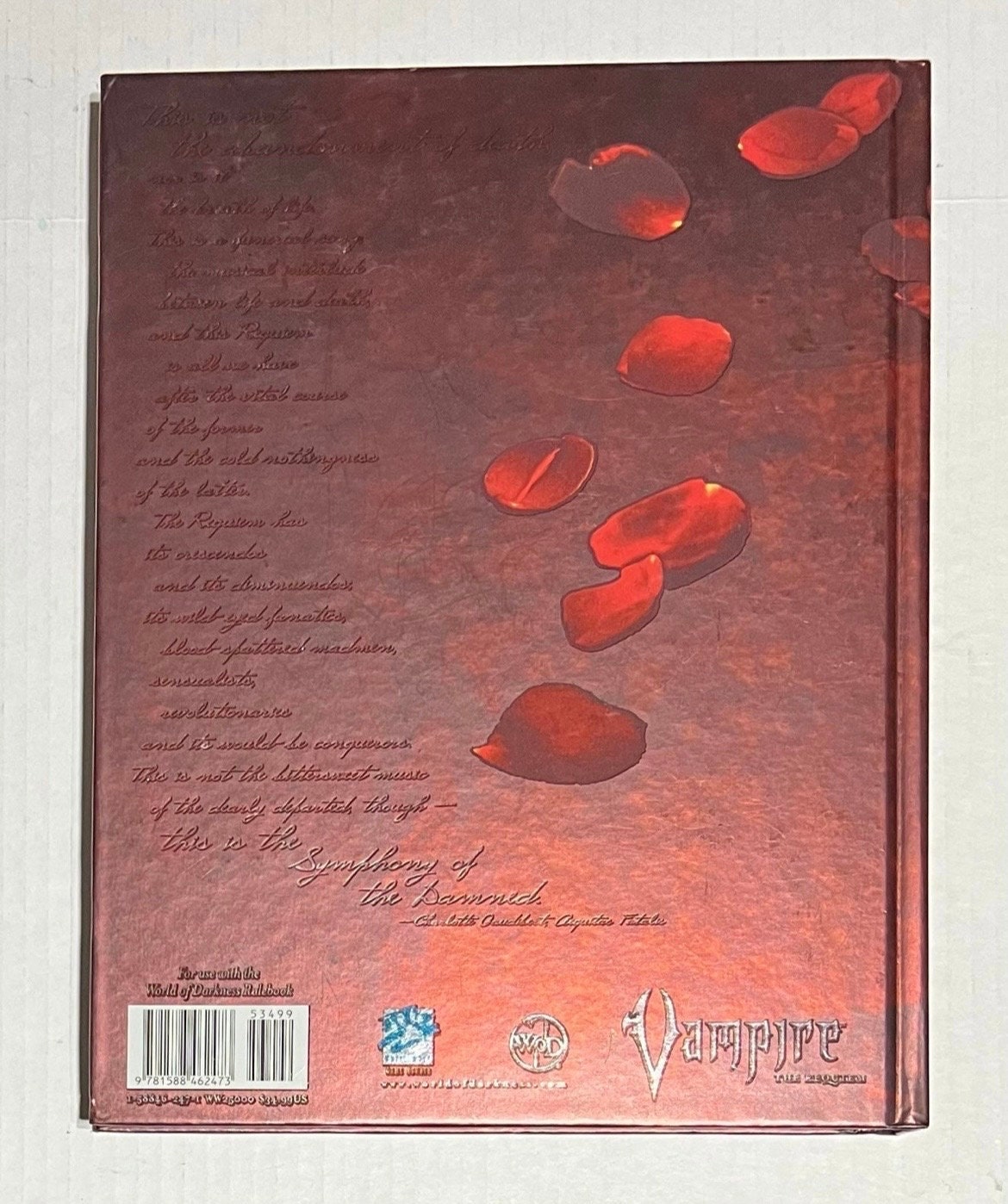 Vampire: the Requiem, World of Darkness - Etsy