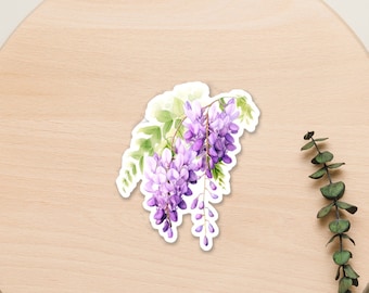 Wisteria Vinyl Sticker (2.5"x3")