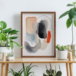 Abstrakter Kunstdruck