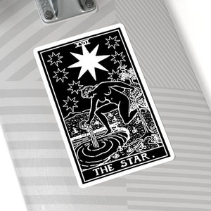 Star Tarot Kaart, Raider Waite Sticker