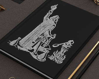 Alchemist, Magus, Alchemist Illustration Hardcover gefüttert Journal