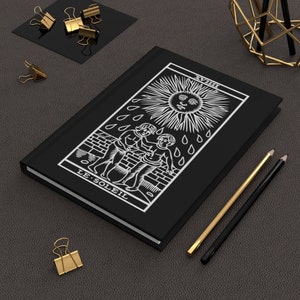 Der Sonnen tarot von Marseille. Le Soleil. Notenbuch mit Linien