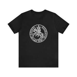 Knights Templar Seal. Templar T-shirt. Tshirt