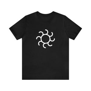 Gold Alchemical symbol shirt. Alchemical T shirt.