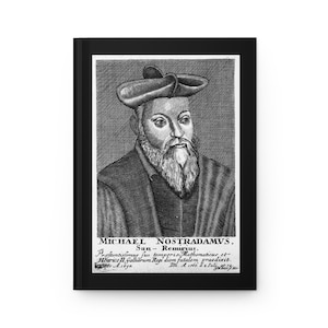 Nostradamus. Notenbuch mit Linien