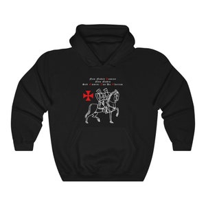 Knights templar armor clearance hoodie