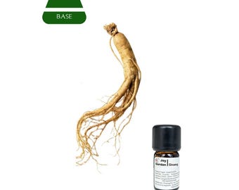 Huile essentielle de ginseng des montagnes Changbai de Joy Garden - 100 % pure (5 ml)