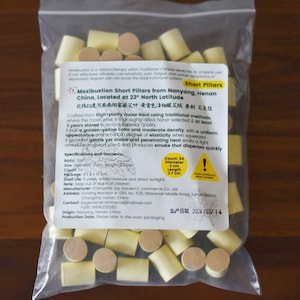Nanyang Moxa Pillars: High-Purity Mugwort, 54 Count