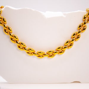 Vintage Gold Napier Choker Necklace
