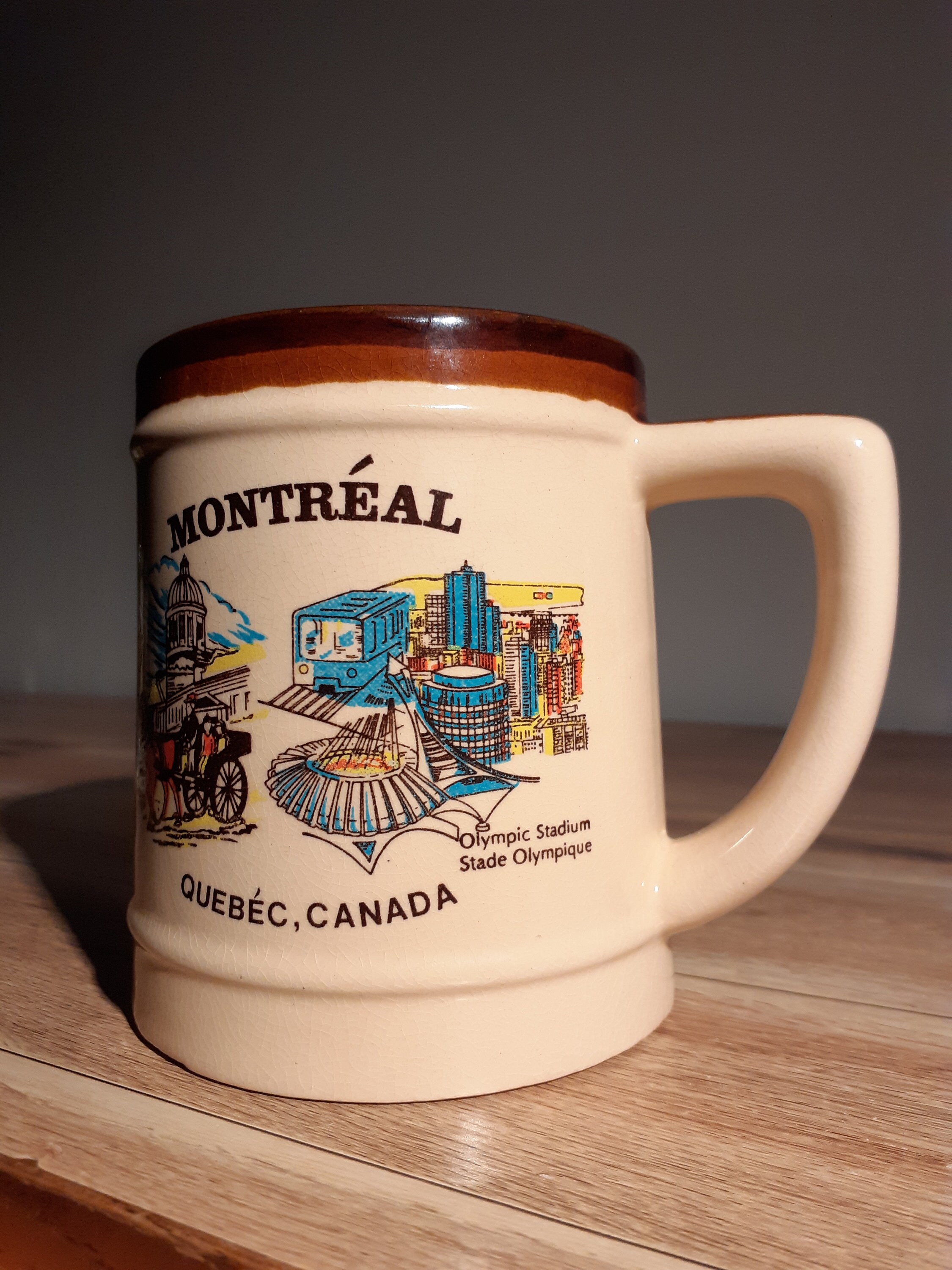 Mug Montreal Quebec Canada Mug Vintage Special Gift Etsy