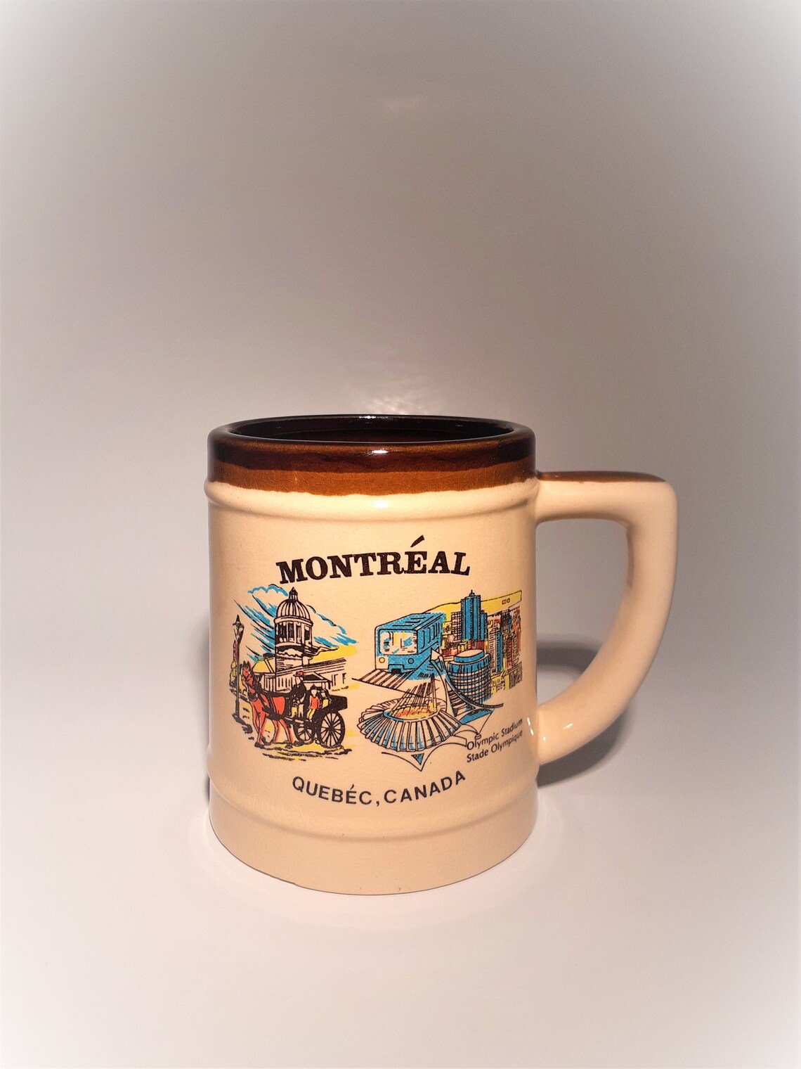 Mug Montreal Quebec Canada Mug Vintage Special Gift Etsy