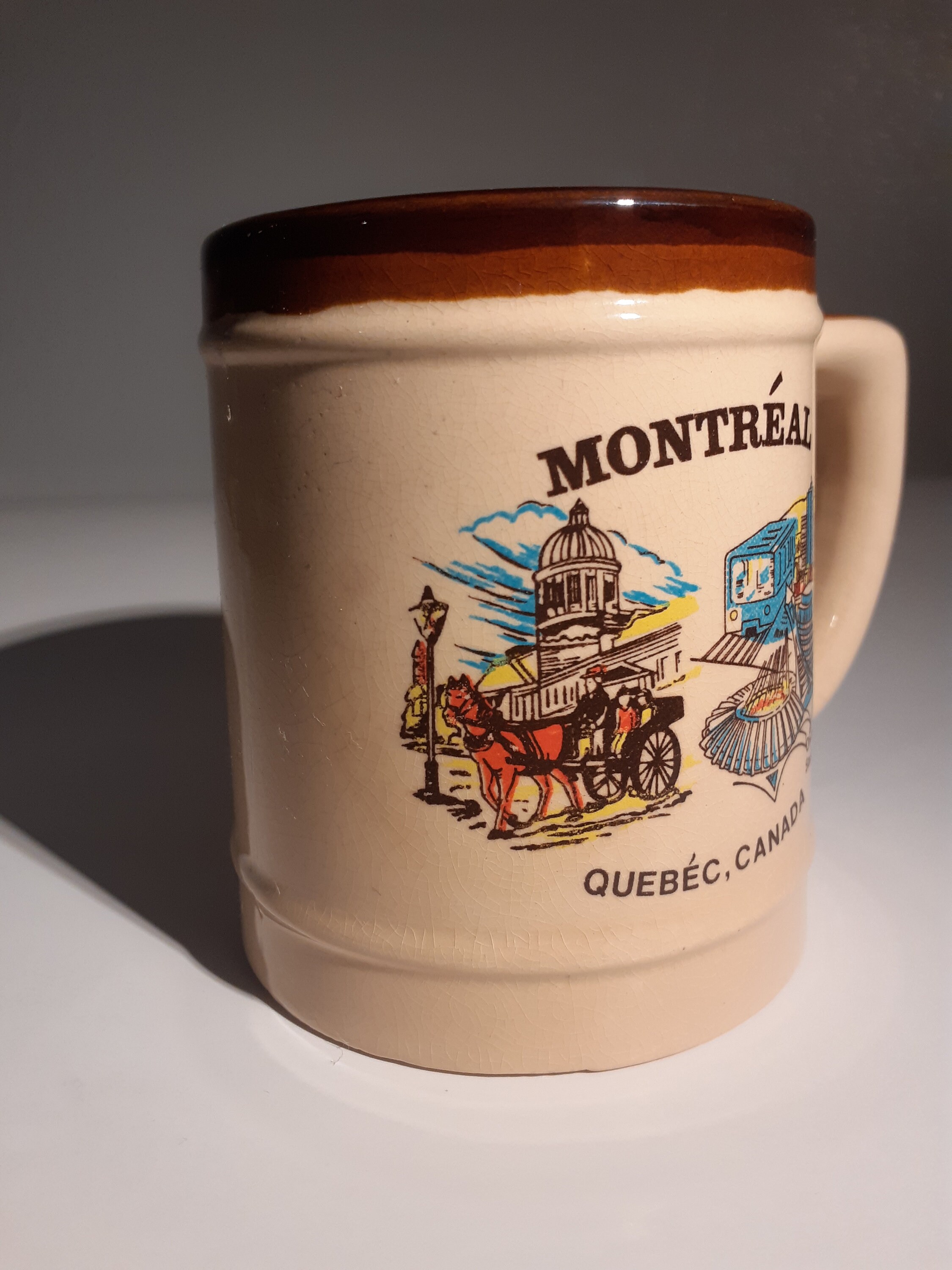 Mug Montreal Quebec Canada Mug Vintage Special Gift Etsy