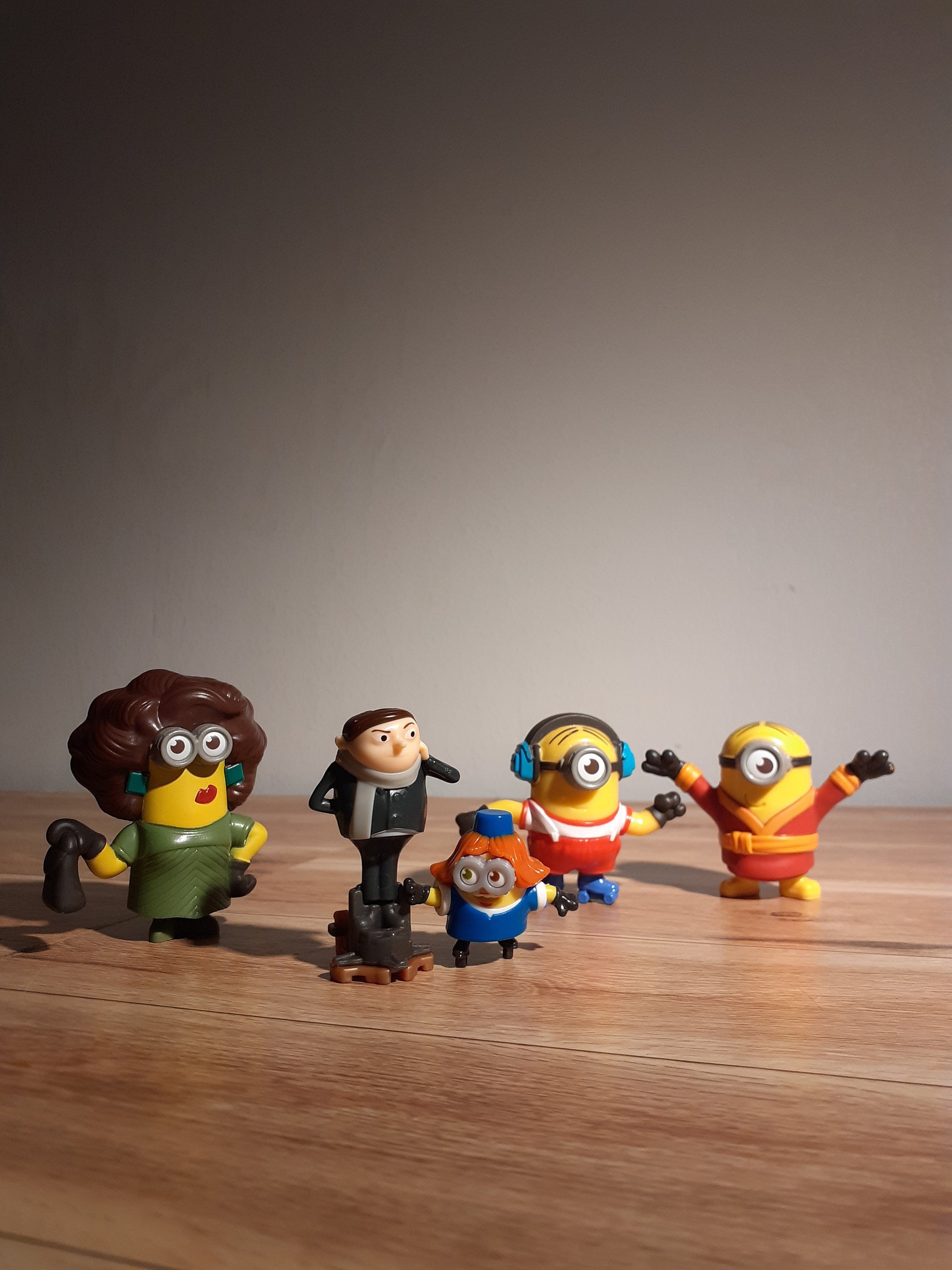 Minions Mcdonalds Despicable Me Minions Happy Meal Toys Etsy