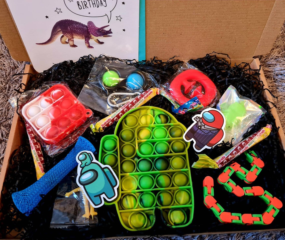 box of fidget toy