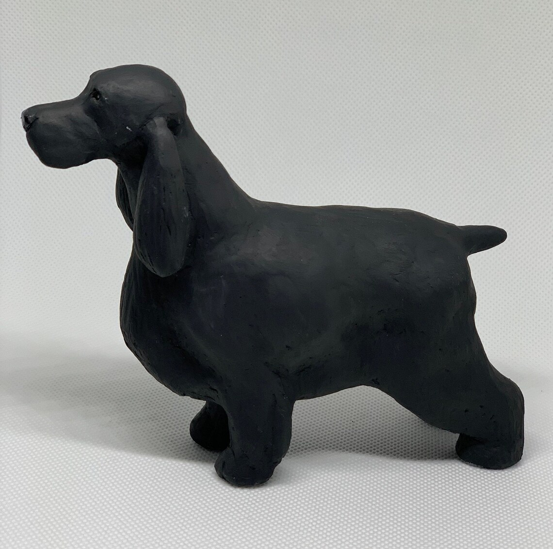 English Cocker Resin Statue // Figurine // Dog Statue Etsy