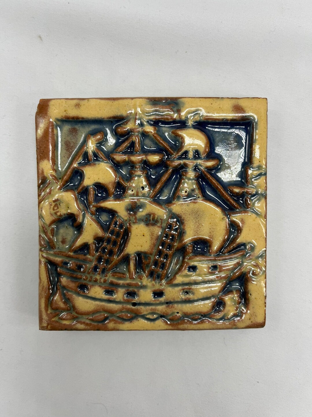 Mercer Tile Moravian Tile Works Tall Ship Tile Henry Etsy