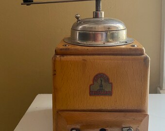 Vintage Armin Trosser Coffee Grinder, Vintage Hand Coffee Grinder, Vintage German Coffee Grinder, Armin Trosser Grinder