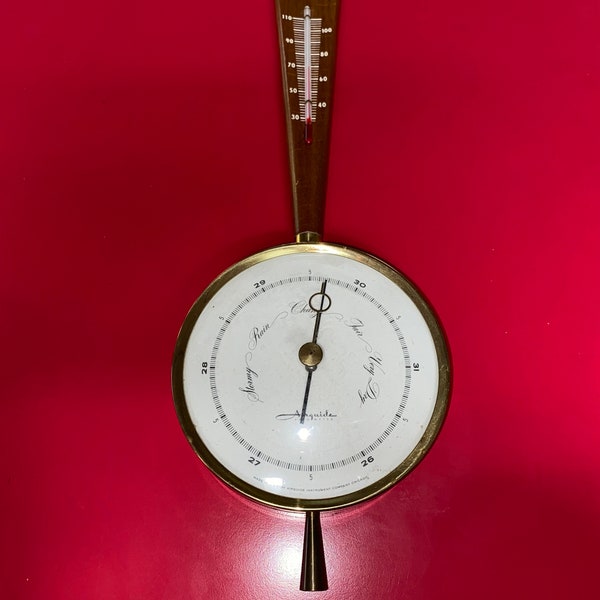 Airguide Barometer Etsy