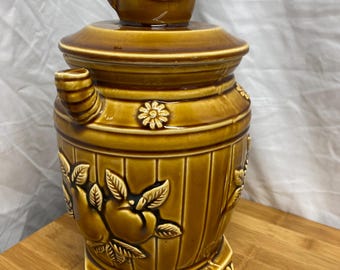 Vintage Potbelly Cookie Jar