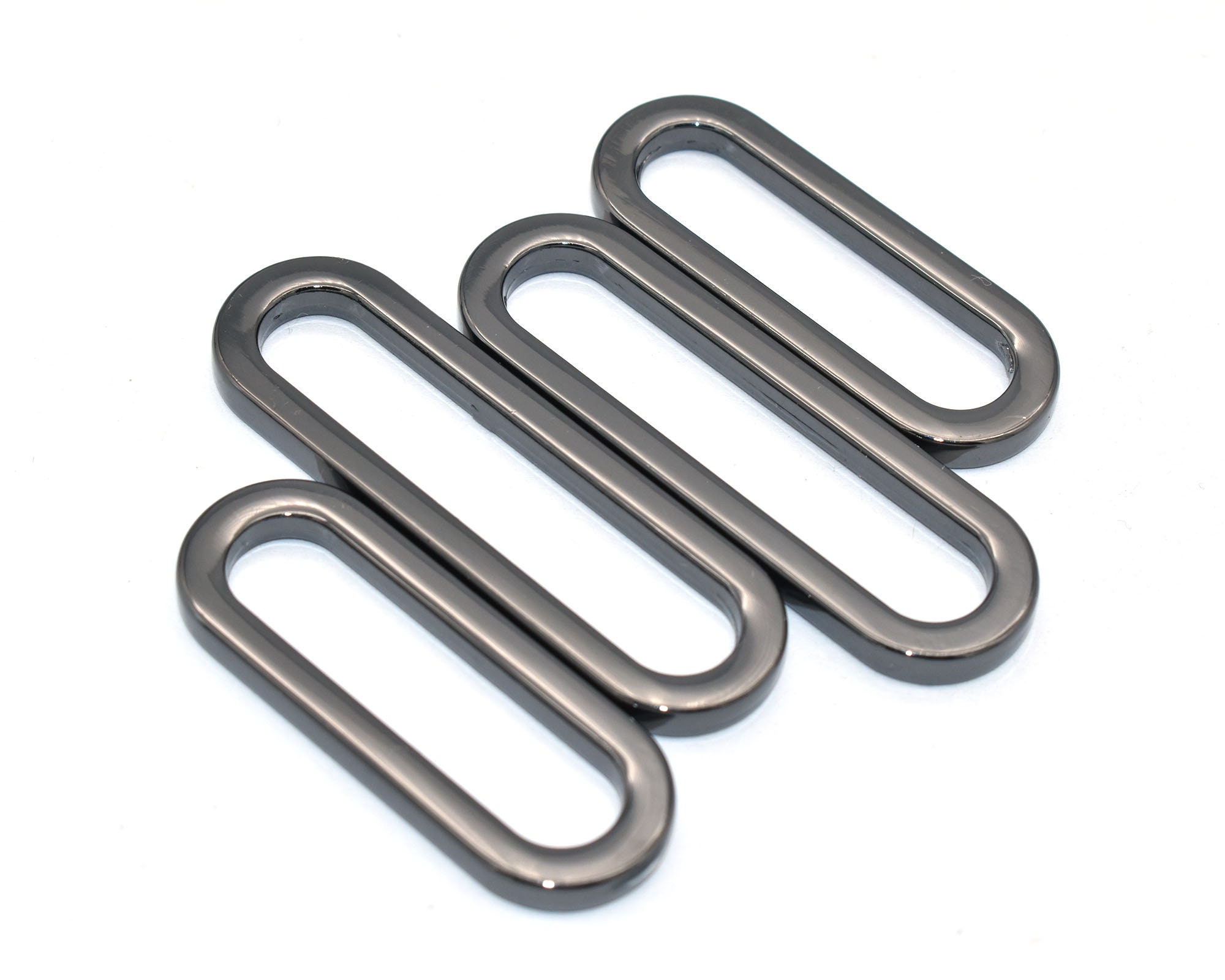 Flat Oval O Rings Buckle Slide Buckles Strap Connector Rings Etsy UK