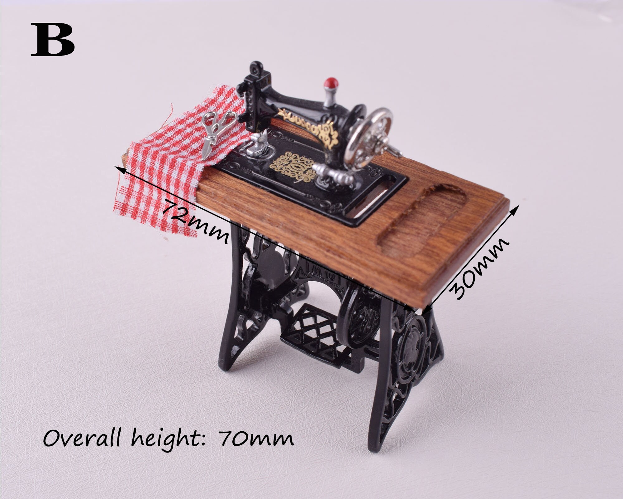 Vintage Mini Sewing Machine Miniature Sewing Machine Model for Etsy