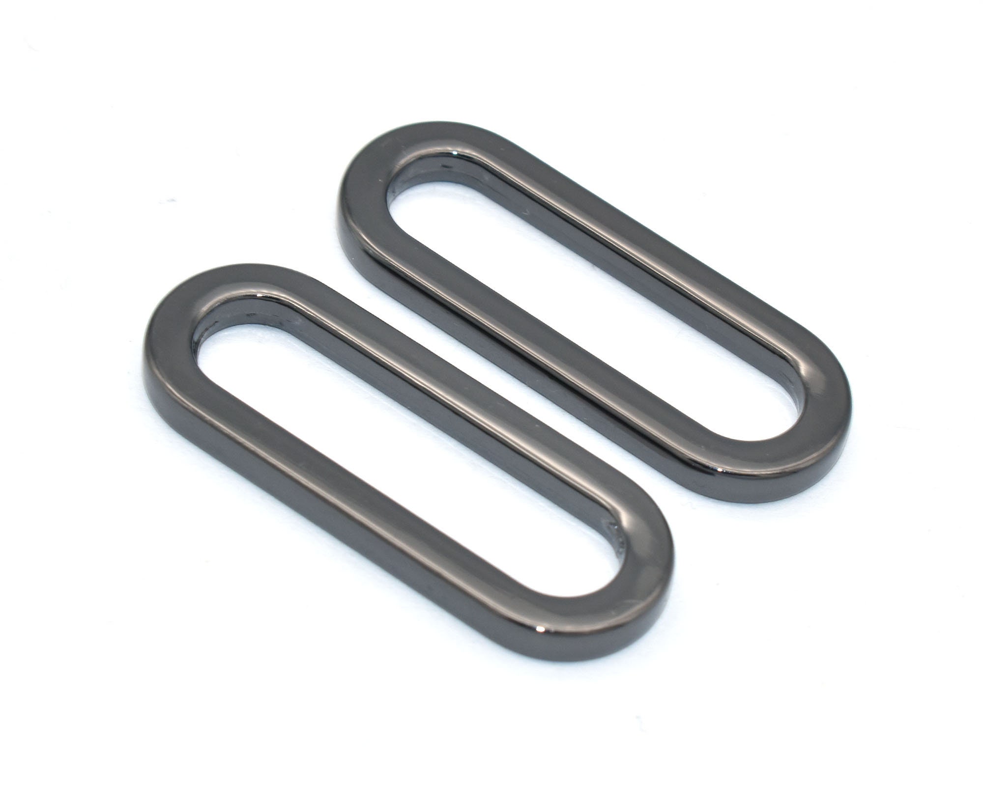 Flat Oval O Rings Buckle Slide Buckles Strap Connector Rings Etsy UK